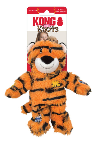 Kong Wild Knots Tigre | Juguete Perro Reforzado Small / Med