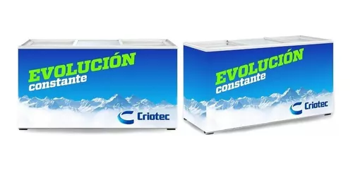 CONGELADOR HORIZONTAL CRIOTEC 25' PUERTA SOLIDA TAPA COFRE – REACSA