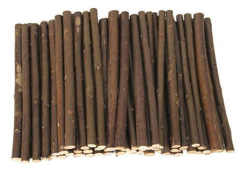 Nuevo 50x Troncos De Madera Adornos Rústicos Ramas Secas