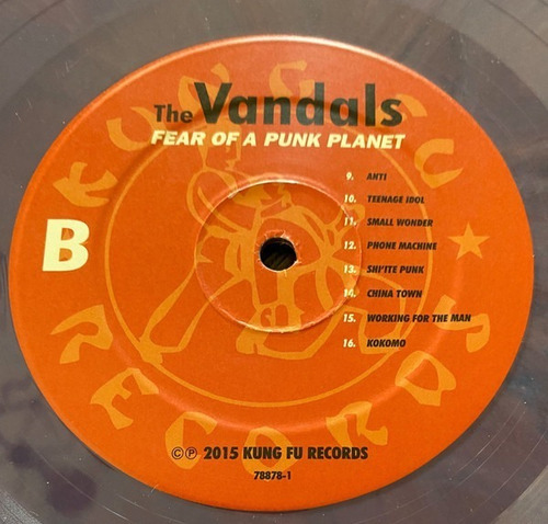 Imagen 5 de 6 de The Vandals Fear Of A Punk Planet Vinilo Rock Activity