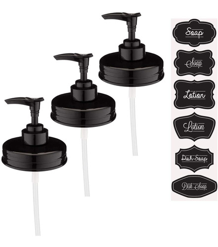 Jarmazing Products Tapas Dispensadoras De Jabon Para Tarro 