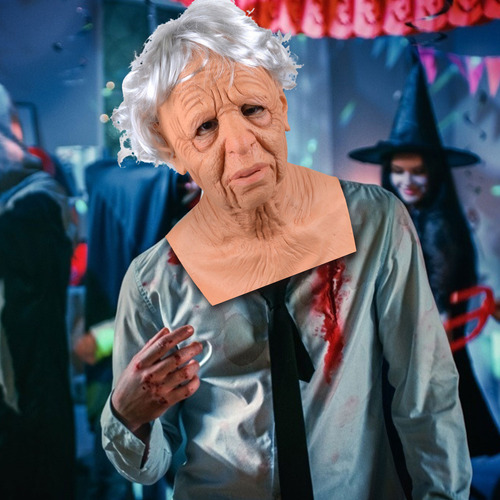 Divertida Máscara De Terror Para Halloween, Divertida Máscar