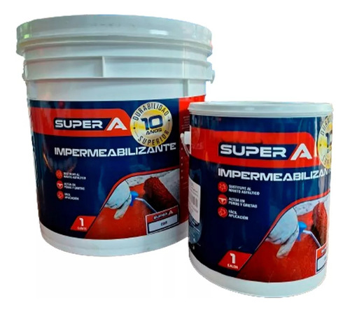 Pintura Impermeabilizante Super A Para Techos, Cuñete!