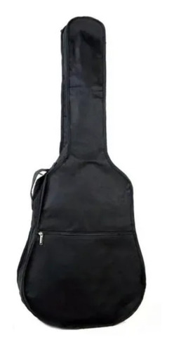 Bag Para Violao Folk Simples Montreal Preto + Nf Oferta!