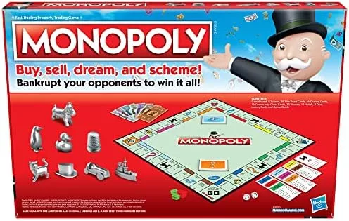 Place Games Monopoly Jogo de Tabuleiro Hasbro C1009