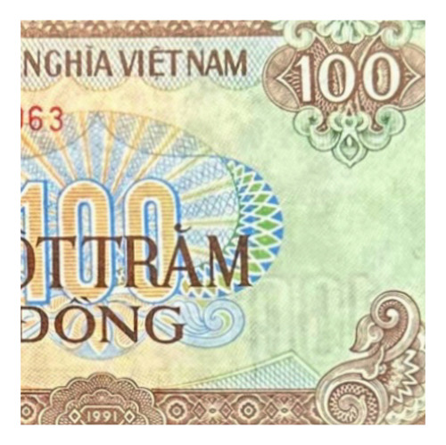 Vietnam - 100 Dong - Año 1991 - P #105