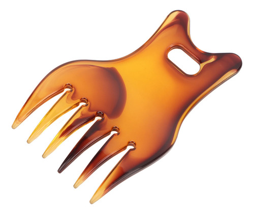 Peine Con Textura De Dientes Anchos, 3 Piezas