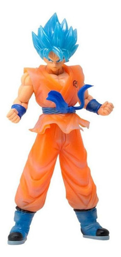 Figura Dragon Ball Super, Goku Super Sayajin, color azul