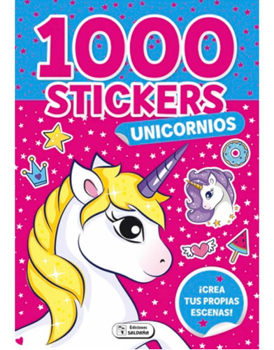 1000 Stickers Unicornios