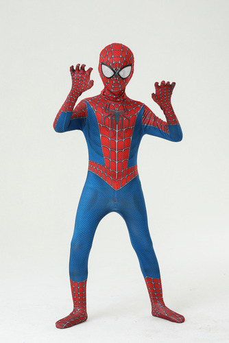 Juego De Rol Fantasía Niños Spiderman Con Spiderman Máscara