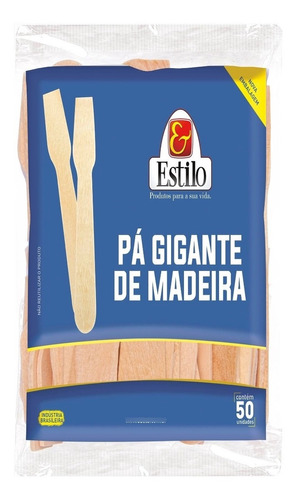 150 Pazinha Para Sorvete De Madeira Gigante