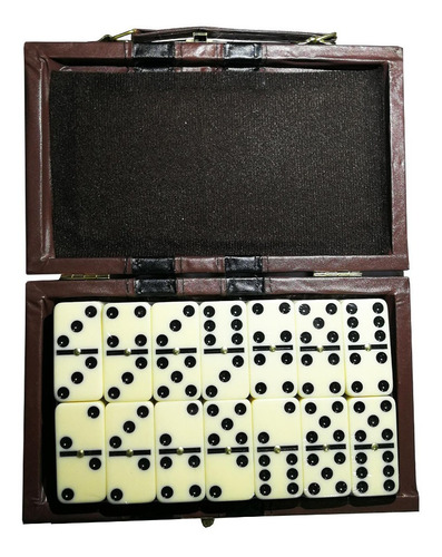 Set Domino Con Caja Dura Acolchada 28pcs