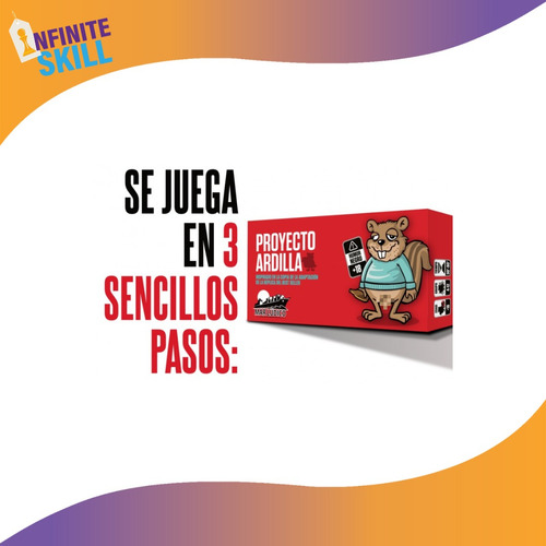 Proyecto Ardilla Juego De Mesa 18 +