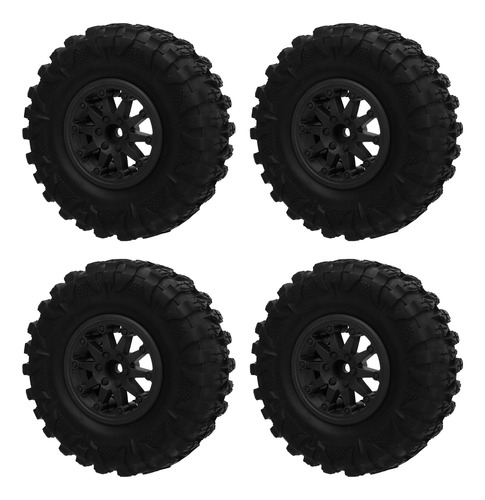 Neumáticos Rc Crawler Tires, 4 Unidades De Nailon Con Cubo T