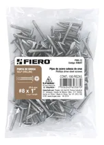 Comprar 100 Pijas Punta Broca No.8 De 1  Acero Galvanizado Fiero