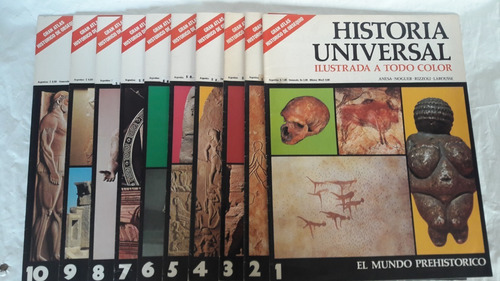 Historia Universal Ilustrada A Todo Color Fasciculo 1 Al 10