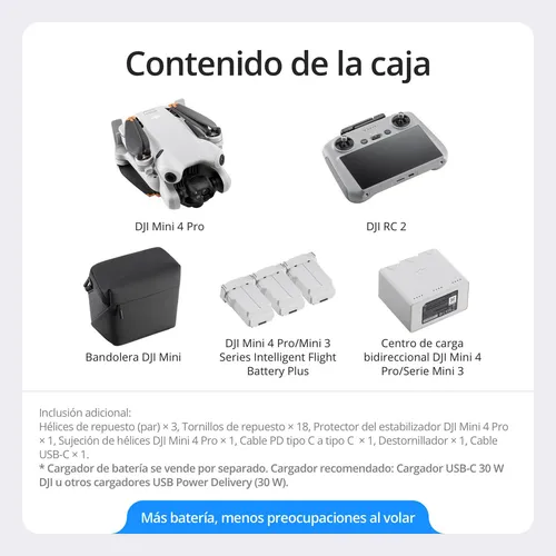 Drone Dji Mini 4 Pro Fmc Plus Rc 2 Microsd 64gb