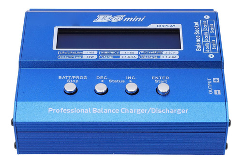 Carregador De Bateria Inteligente Lipo Lithium Balance Disch
