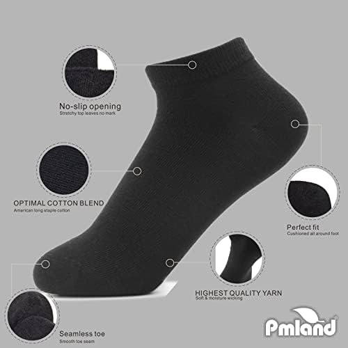 Pmland Essential Mujer 6 Pares Value Pack Calcetines Tobille