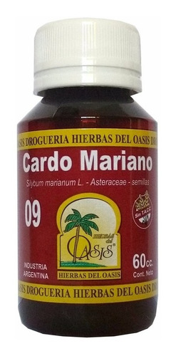 Tintura Madre Cardo Mariano Hepatoprotector Promo X 3 Unid