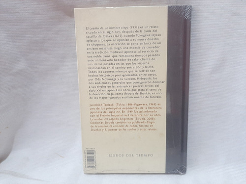 Imagen 2 de 3 de Cuento De Un Hombre Ciego Junichiro Tanizaki Siruela