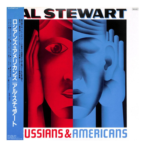 Vinilo Al Stewart Russians & Americans Ed Japonesa + Obi