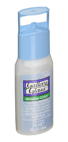 Gallery Glass Window Color 2 Onza 16044n Etch Medio Oz