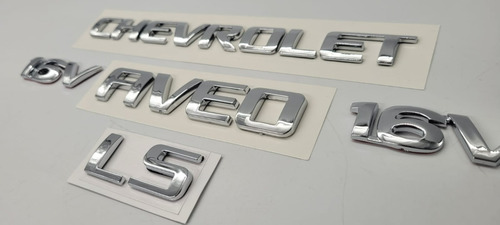 Chevrolet Aveo 16v Ls Emblema  Cinta 3m