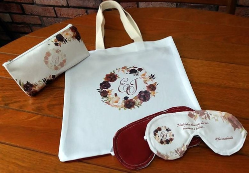 10 Ecobag Sacola Personalizada Lembrancinha Casamento Album