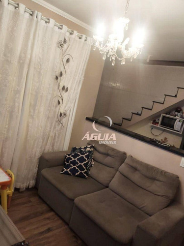 Imagem 3 de 18 de Cobertura Com 2 Dormitórios À Venda, 55 M² + 55 M² Por R$ 380.000 - Vila Tibiriçá - Santo André/sp - Co1130