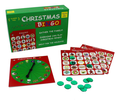 Anton The Original E Clássico Jogo De Bingo De Natal Have