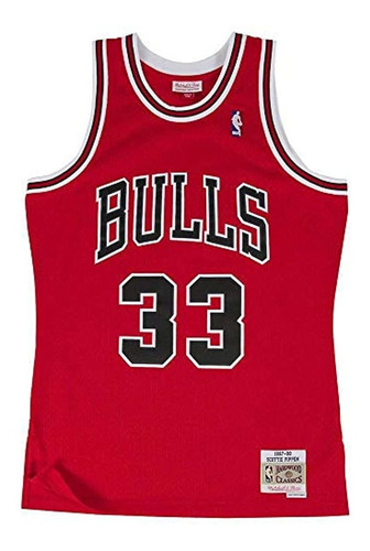 Gorra Réplica Swingman Nba Jersey Hwc 33 Pippen Chicago