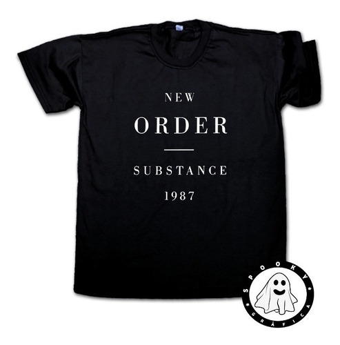 Remera New Order Substance Unisex New Wave, Rock Post Punk