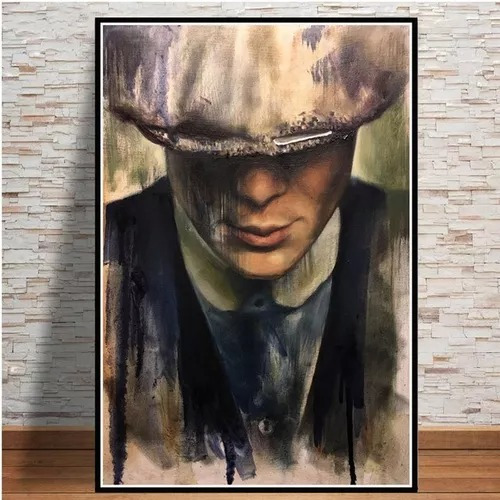 Cuadro Deco Peaky Blinder 2 - 95 X 60 Cm Super Resolusion