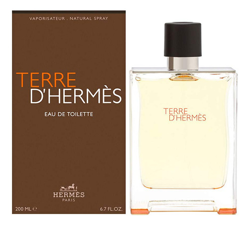 Perfume Hermes Terre D'hermes Eau De Toilette 200 Ml Para Ho