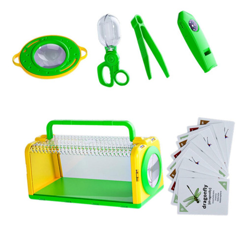 Kit De Captura De Insectos Portátil, Caja De Observación