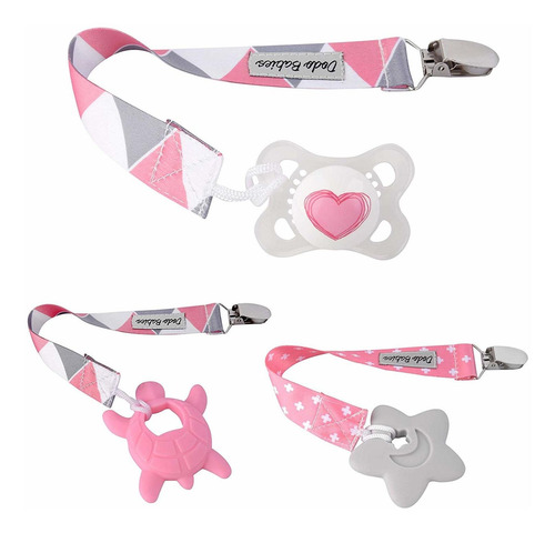 Imagen 5 de 9 de Clip De Chupete De Dodo Babies Pack De Juguetes De M...