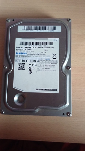 Disco Duro Hdd Samsung Hd161hj 160gb 