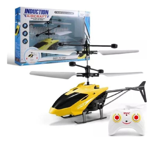 Helicóptero Inducción Control Remoto Recargable Mini Niños