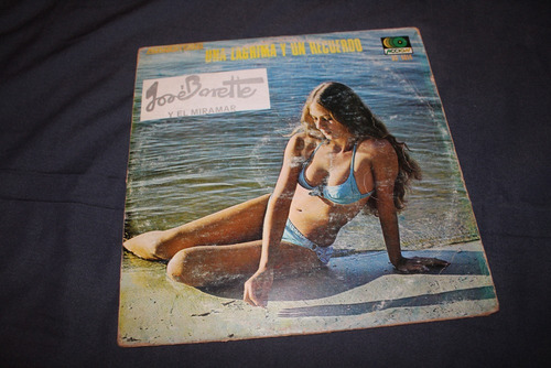 Lp - Jose Barette Y El Miramar - Una Lagrima Y Un Recuerdo (Usado)