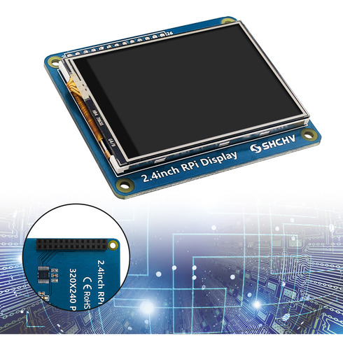 Pantalla Táctil Lcd Pixel Para Raspberry Pi 4b 3b+ Zero