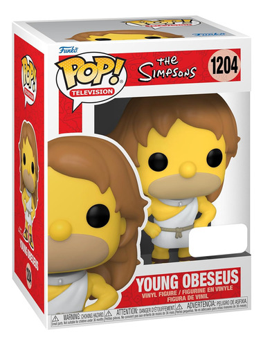 Homero Simpson Young Obeseus Funko Pop! Tv: Los Simpsons 