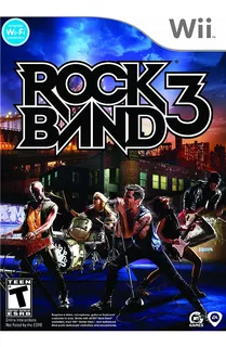 Rock Band 3 Nintendo Wii Fisico Wiisanfer