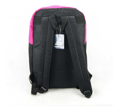 Imagem 3 de 4 de Mochila Adventeam Rosa Costas Juvenil Luxcel Ms45511ad