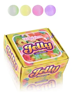 Coleccion Acrilicos Para Uñas Wapizima 4 Colores Jelly