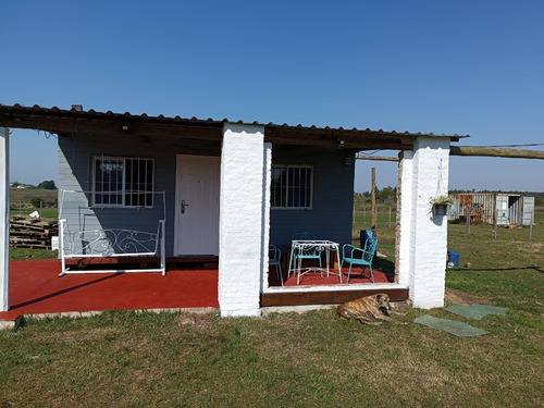 Vendo Chacra Con Cabaña De Madera, Cañada, A 30 Km De Montevideo