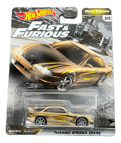 Hot Wheels Premium Nissan 240sx (s14) 2020 Rapido Y Furioso