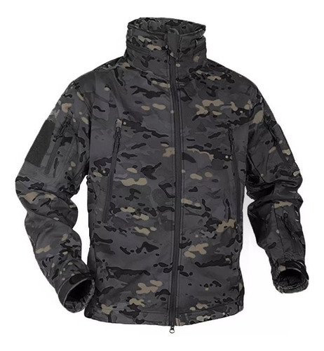  Chaqueta Softshell Tactica Militar Termica Caza Outdoor 