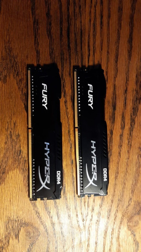 Memoria Ram Hyperx Fury Gamer 2x4 8gb 