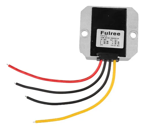 DC 24V Auf 12V Step-Down Wandler | 10A, 120W | Wasserdicht IP68 | Überlastschutz